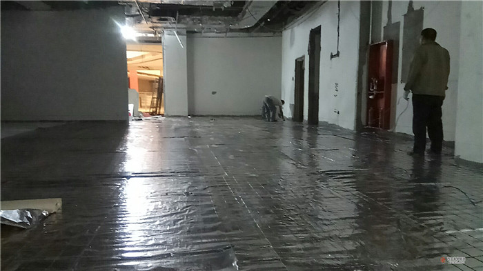 西安高新萬達早教中心電暖反射膜安裝