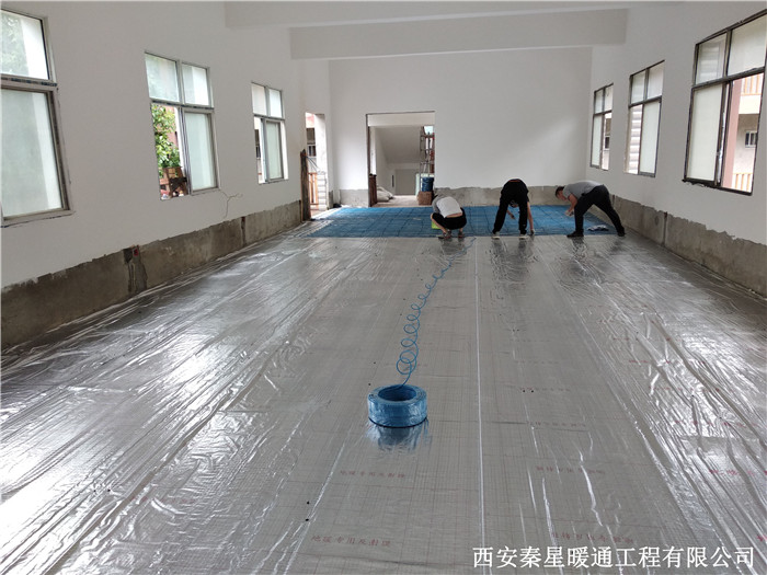 發熱電纜鋪設