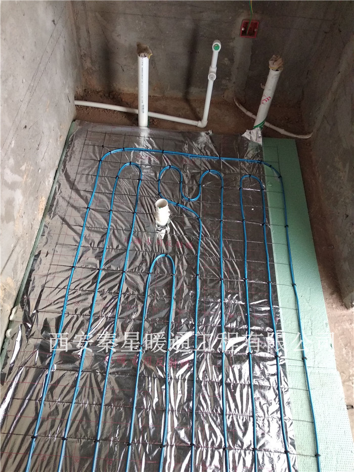 發熱電纜鋪設