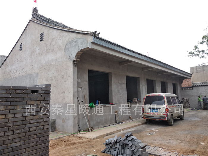 農村自建房電地暖安裝